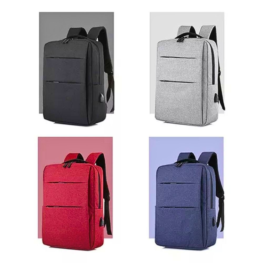 Foto 7 | Mochila Escolar Con Puerto Carga Usb Con Compartimientos Azul