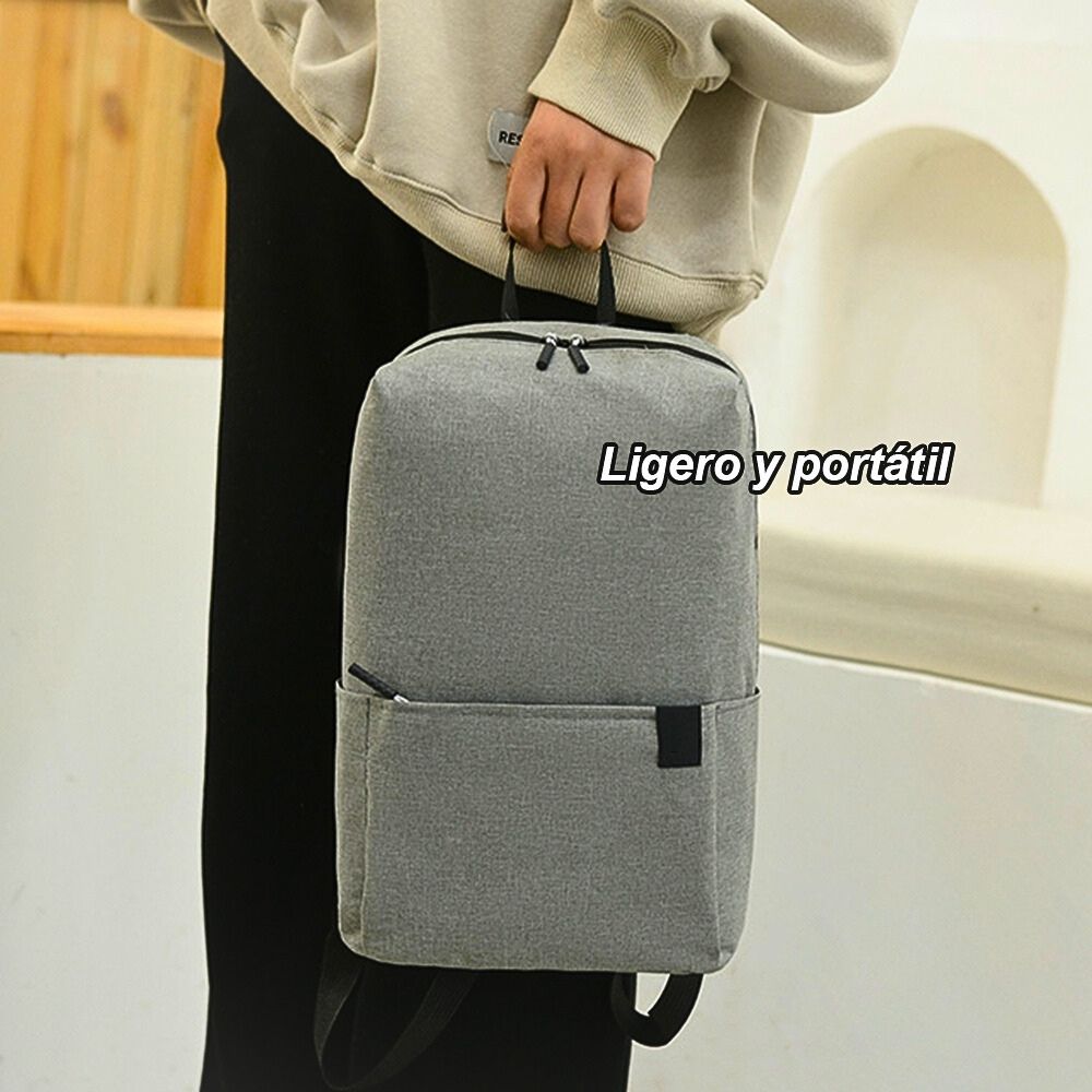 Foto 3 pulgar | Mini Mochila Para Niños Color Gris