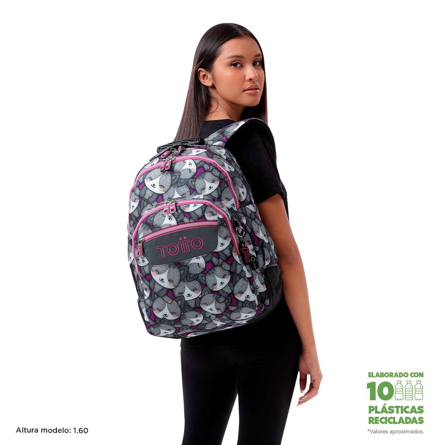 Foto 3 pulgar | Mochila Ergonómica Grande Porta Laptop 14 | 19 L Rayol