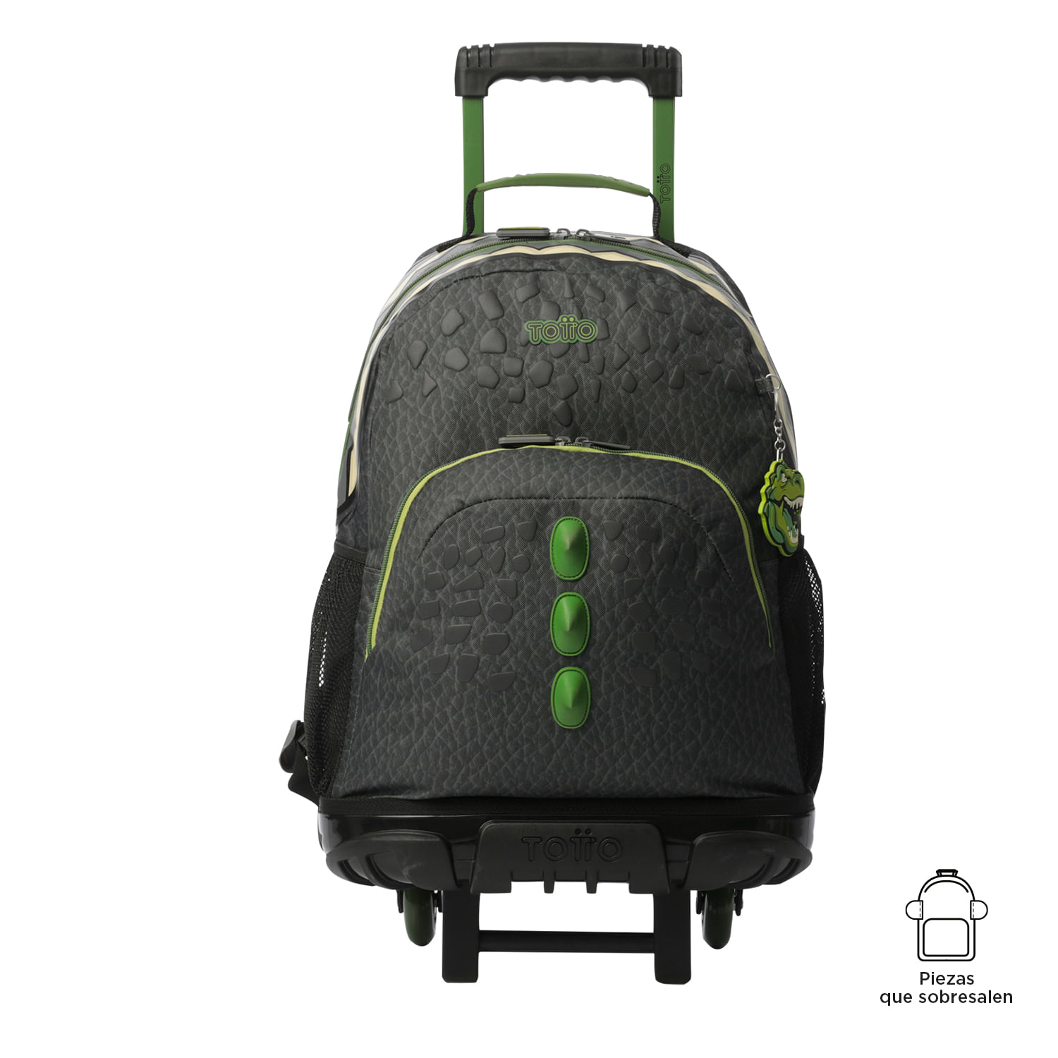Foto 2 pulgar | Mochila Grande Con Ruedas Reforzada | 31 L Dinoland L