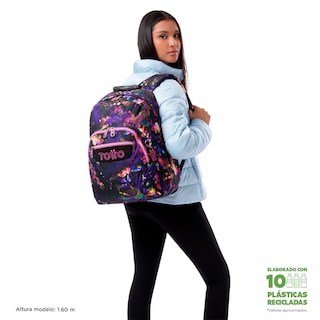 Foto 2 | Mochila Ergonómica Grande Porta Laptop 14 | 20 L Acuarela