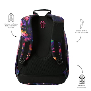 Foto 4 | Mochila Ergonómica Grande Porta Laptop 14 | 20 L Acuarela