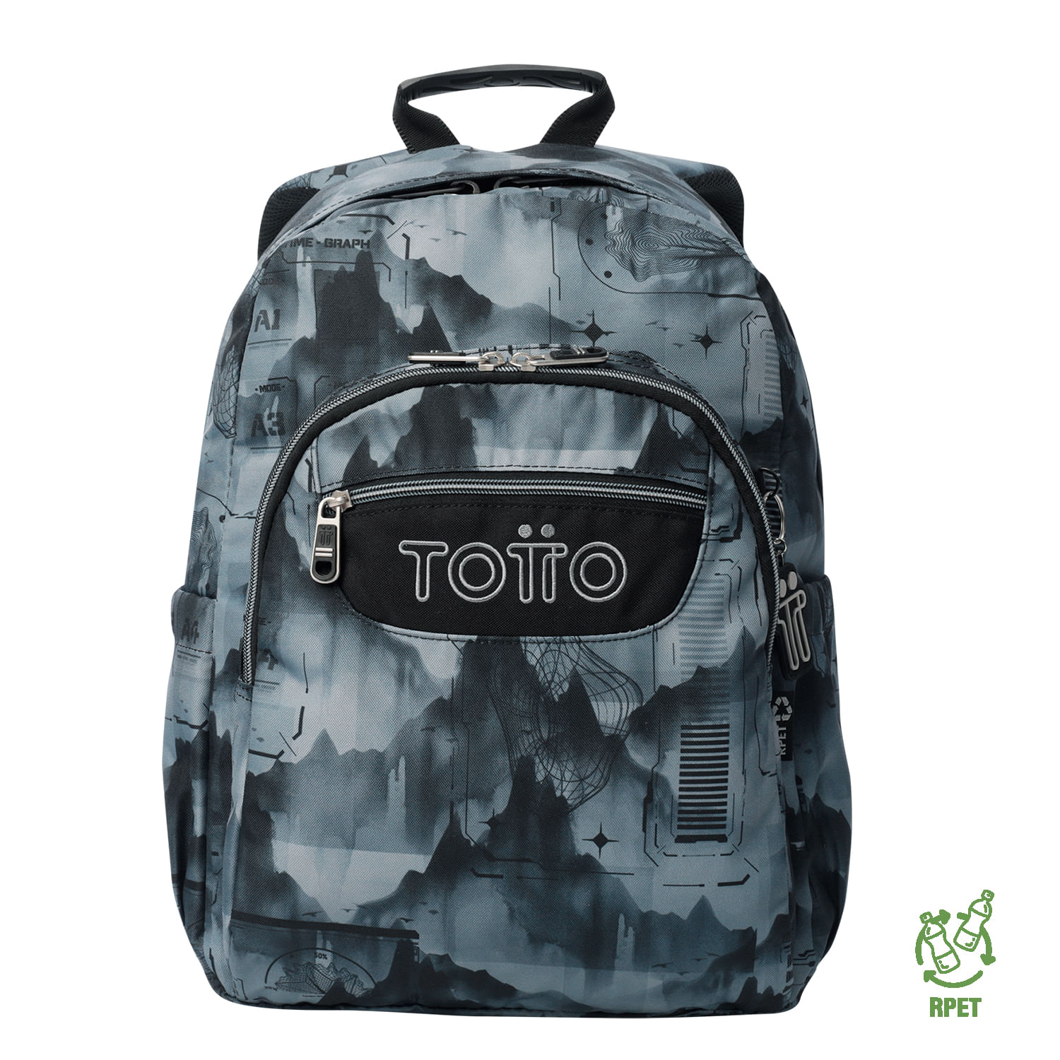 Mochila Ergonómica Grande Porta Laptop 14 | 20 L Acuarela