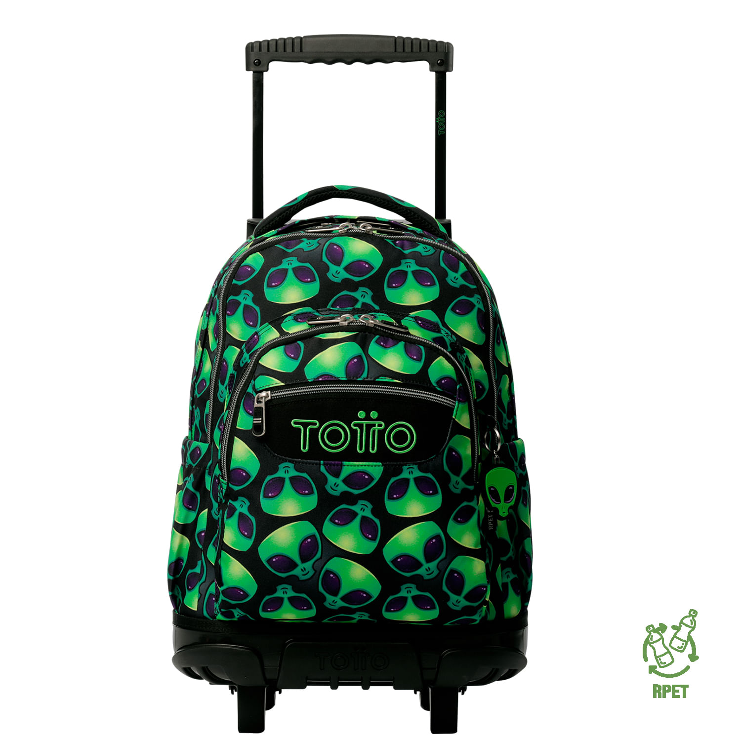 Foto 2 pulgar | Mochila Grande Con Ruedas Porta Laptop 15.4 | 25 L Renglon