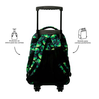 Foto 4 | Mochila Grande Con Ruedas Porta Laptop 15.4 | 25 L Renglon