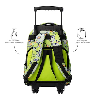 Foto 4 | Mochila Grande Con Ruedas Porta Laptop 15.4 | 25 L Renglon
