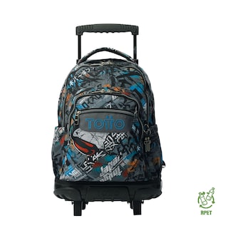 Foto 1 | Mochila Grande Con Ruedas Porta Laptop 15.4 | 25 L Renglon