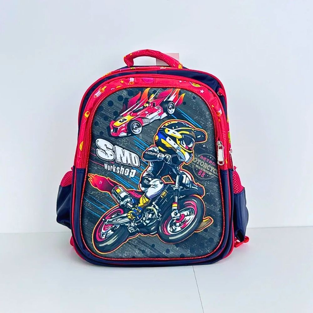 Foto 3 | Kit Mochila Escolar Lonchera Lapicera Primaria Con Carrito