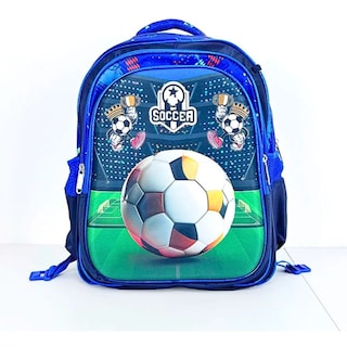 Foto 3 | Set 3 Mochila Escolar Viajes Futbol Para Niños Y Niñas