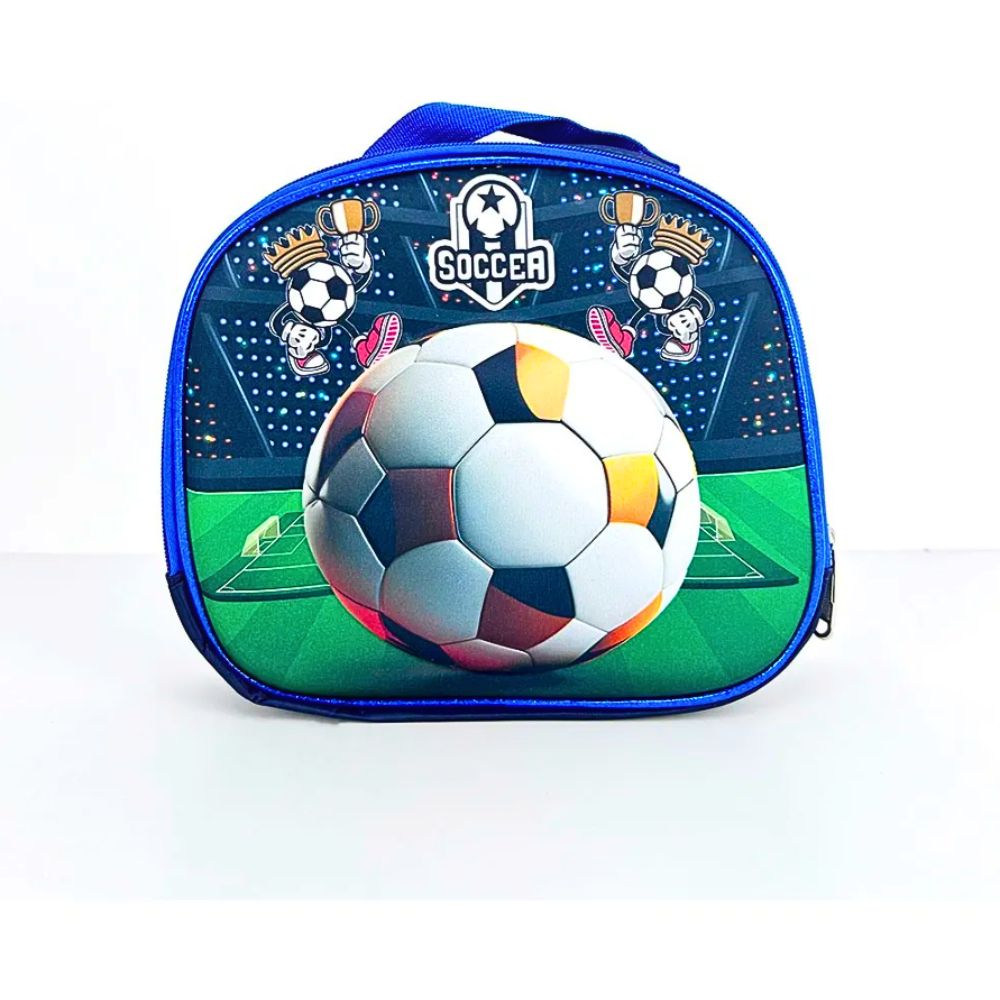 Foto 5 pulgar | Set 3 Mochila Escolar Viajes Futbol Para Niños Y Niñas