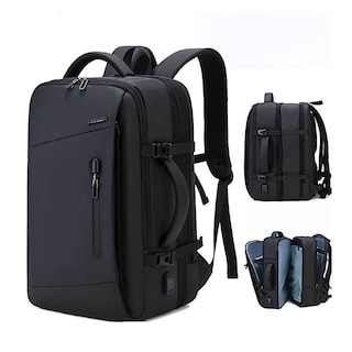 Foto 1 | Mochila Porta Laptop Con Puerto De Carga Usb Color Negro