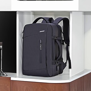 Foto 7 | Mochila Porta Laptop Con Puerto De Carga Usb Color Negro