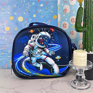Foto 5 | Set 3 Mochila Astronauta Con Lonchera Y Lapicera Para Niños