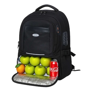 Foto 7 | Mochila De Almuerzo Antirrobo Impermeable Portátil Color Negro