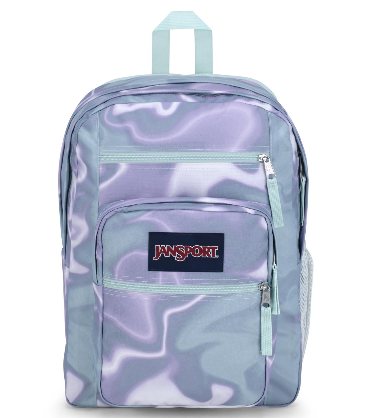 Foto 2 pulgar | Mochila Jansport Big Student Platinum Puddles