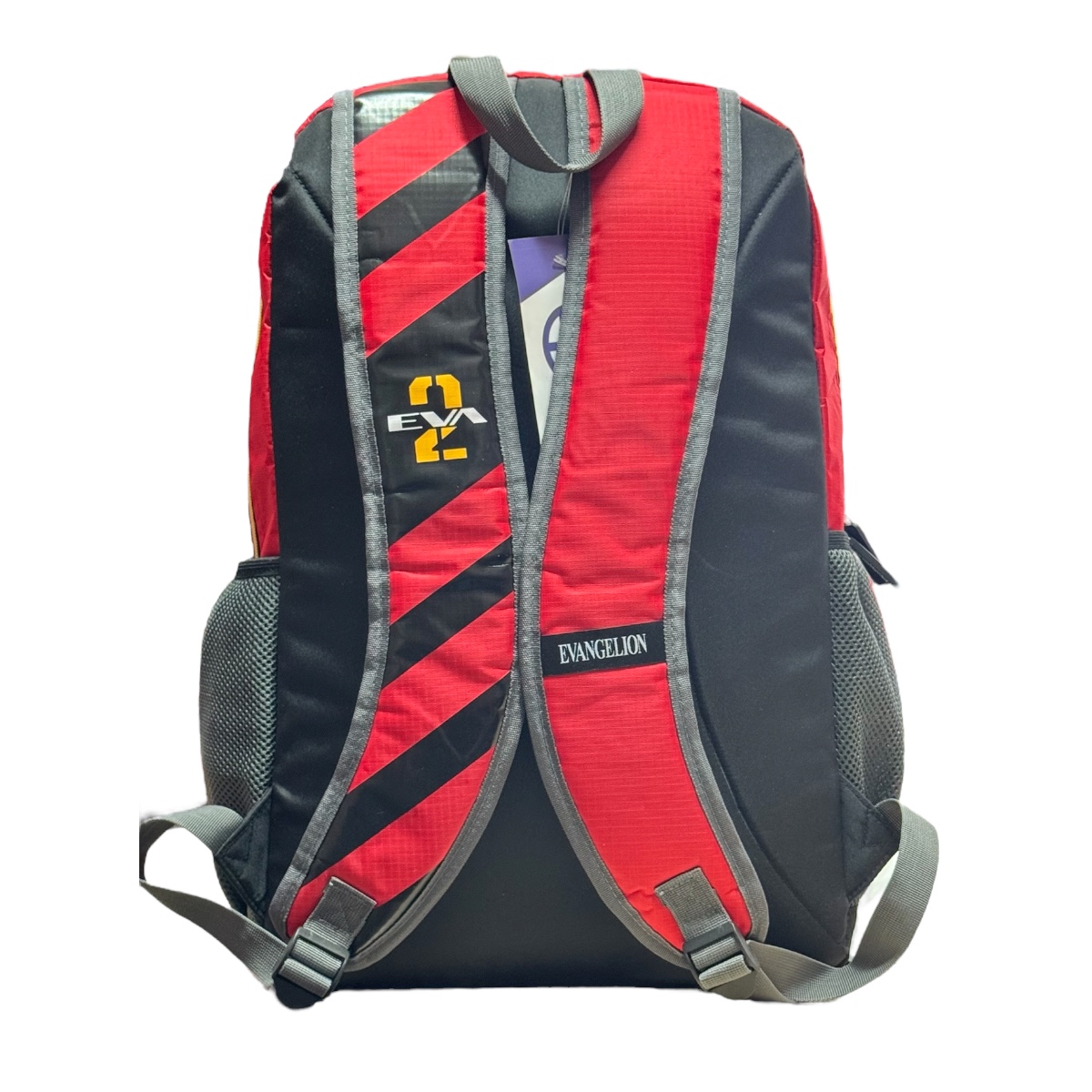 Foto 4 pulgar | Mochila Porta Laptop De Anime Evangelion Eva-02 Color Rojo Escolar