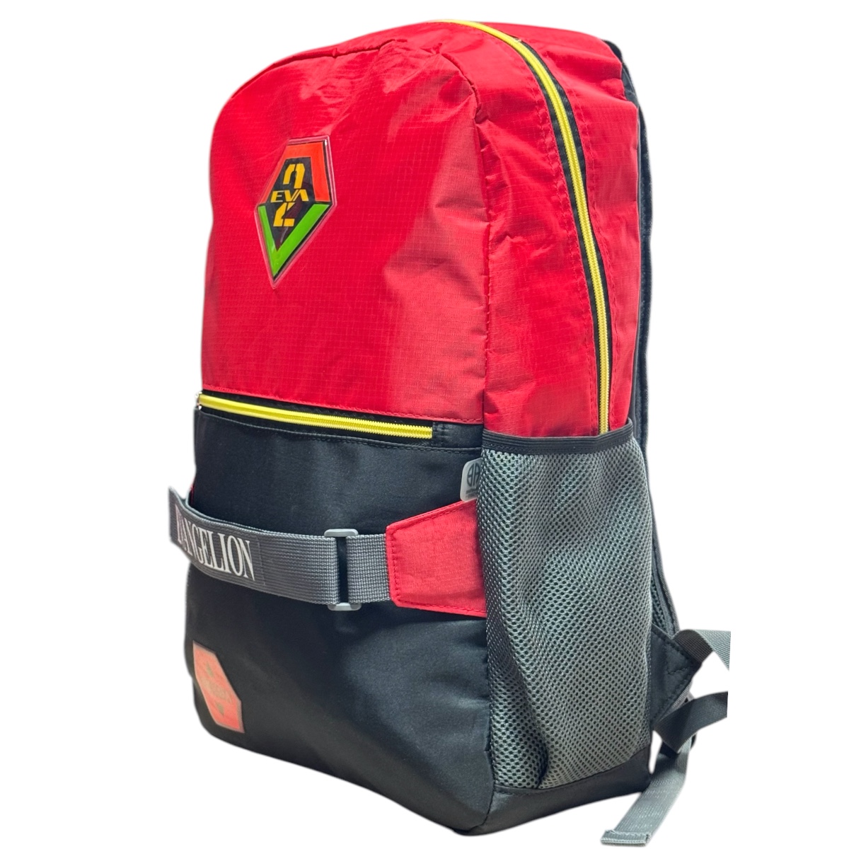Foto 5 pulgar | Mochila Porta Laptop De Anime Evangelion Eva-02 Color Rojo Escolar