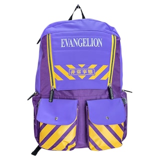 Foto 1 | Mochila Escolar De Anime Evangelion Eva-01 Porta Laptop Color Morado