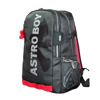 Foto 6 | Mochila Escolar Porta Laptop De Personaje Anime Astro Boy Color Negro