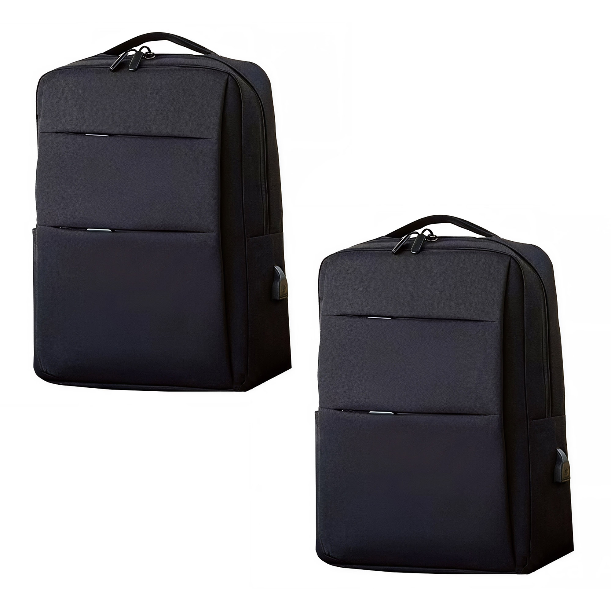 Foto 2 pulgar | Mochila Impermeable Para Laptop Set De 2 Pzas Perfect Space Color Negro.