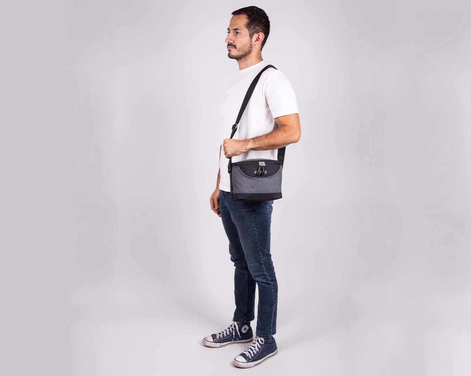 Foto 4 | Lonchera Chenson Pro Ejecutivo Raze Unisex Gris Mediano