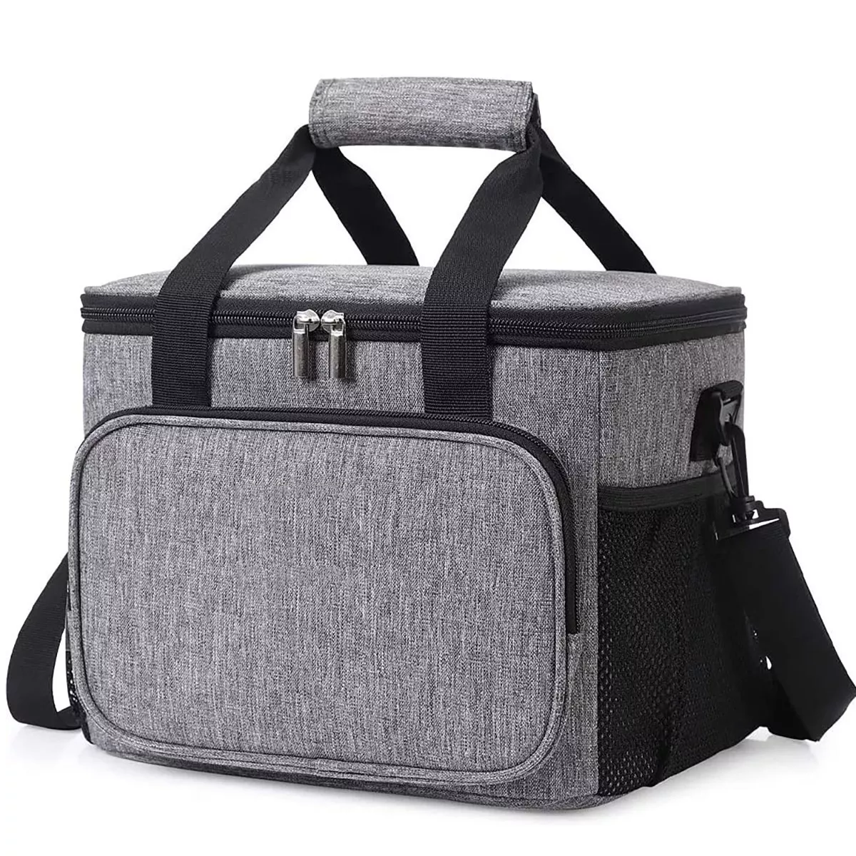 Lonchera Térmica Bolsa de Almuerzo Eo Safe Imports Esi-8659 color Gris