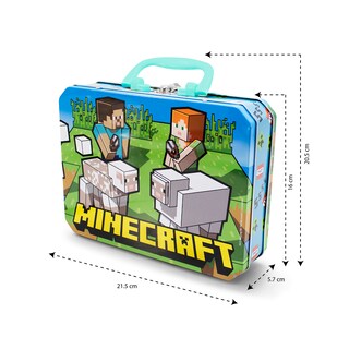 Foto 6 | Lonchera Metálica Andromeda Inc Minecraft