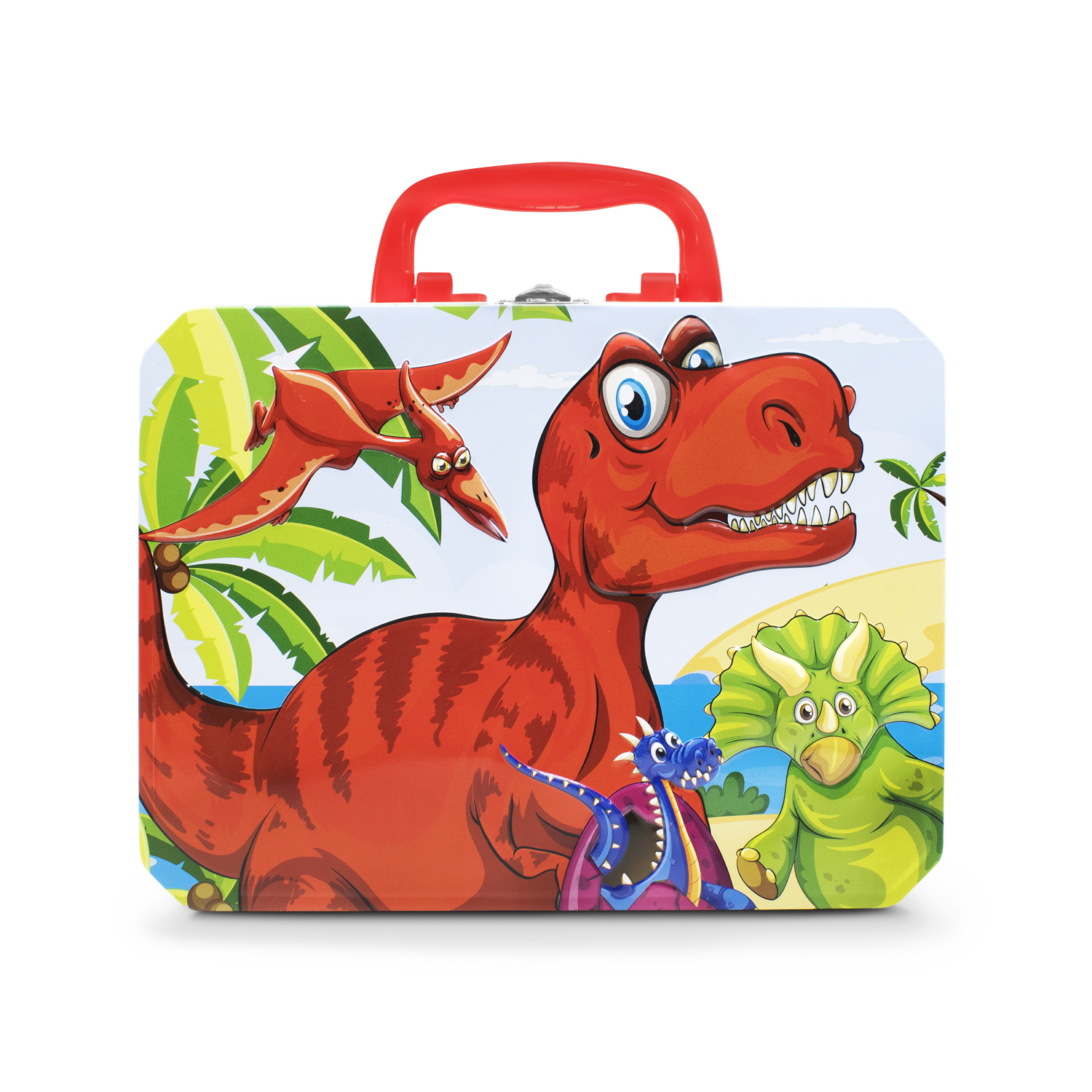 Foto 1 | Lonchera Metálica Dinosaurios Andromeda Inc