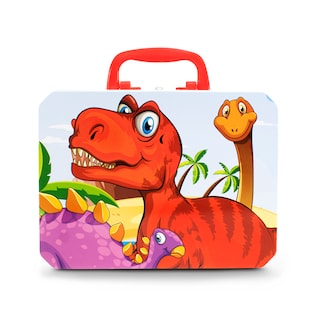 Foto 2 | Lonchera Metálica Dinosaurios Andromeda Inc