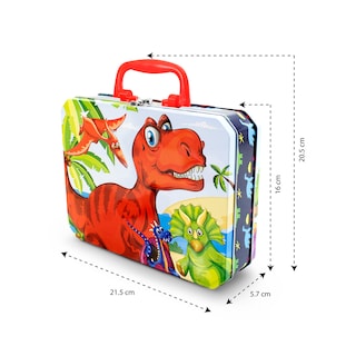 Foto 6 | Lonchera Metálica Dinosaurios Andromeda Inc