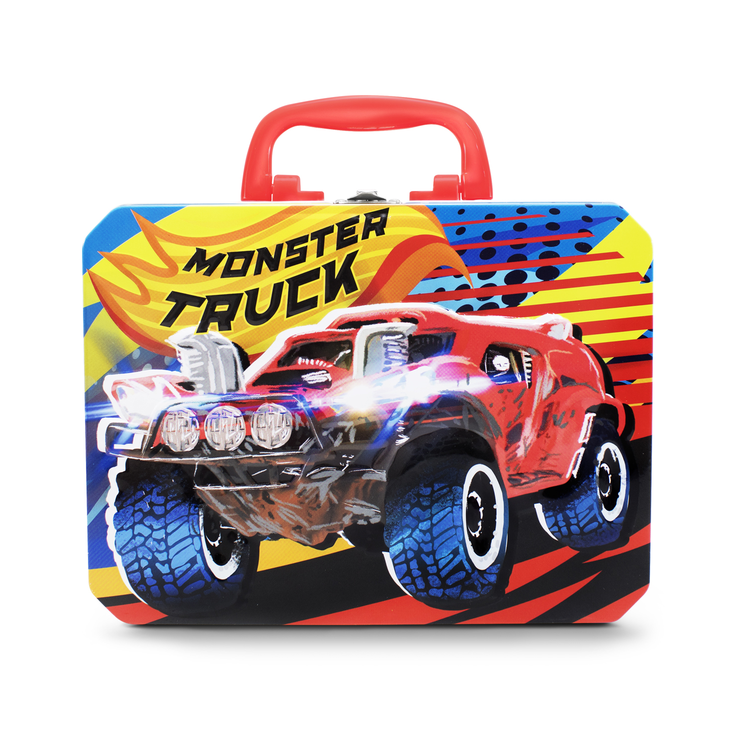 Foto 1 | Lonchera Andromeda Inc Metálica Monster Truck