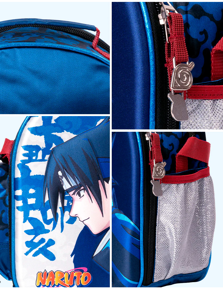 Foto 5 | Lonchera Escolar Yadatex Sasuke Naruto Azul