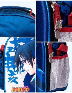 Foto 5 | Lonchera Escolar Yadatex Sasuke Naruto Azul