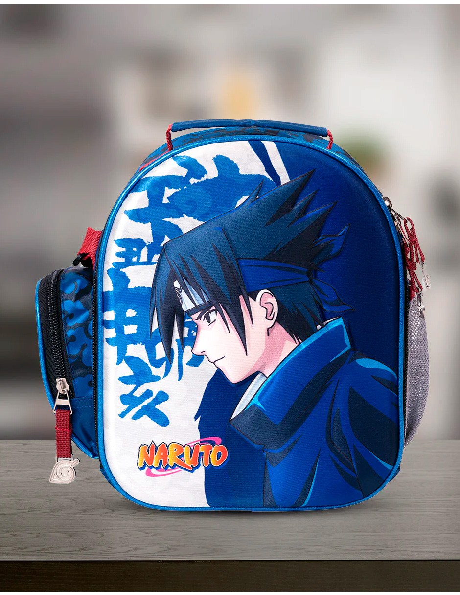 Foto 7 pulgar | Lonchera Escolar Yadatex Sasuke Naruto Azul