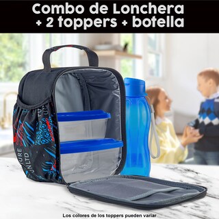 Foto 3 | Set de Loncheta Wb 72 + 2 Tuppers + 1 Botella