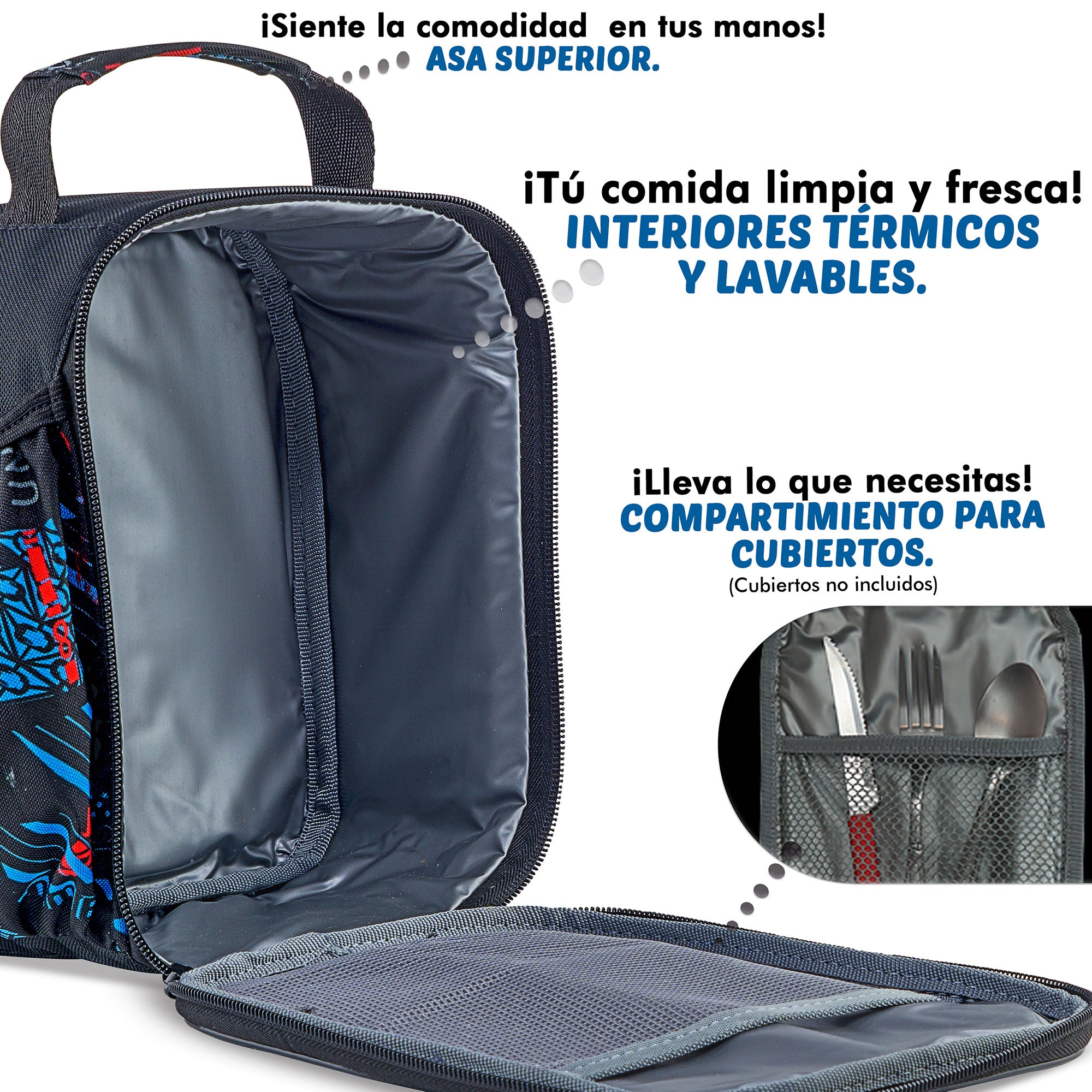Foto 4 | Set de Loncheta Wb 72 + 2 Tuppers + 1 Botella