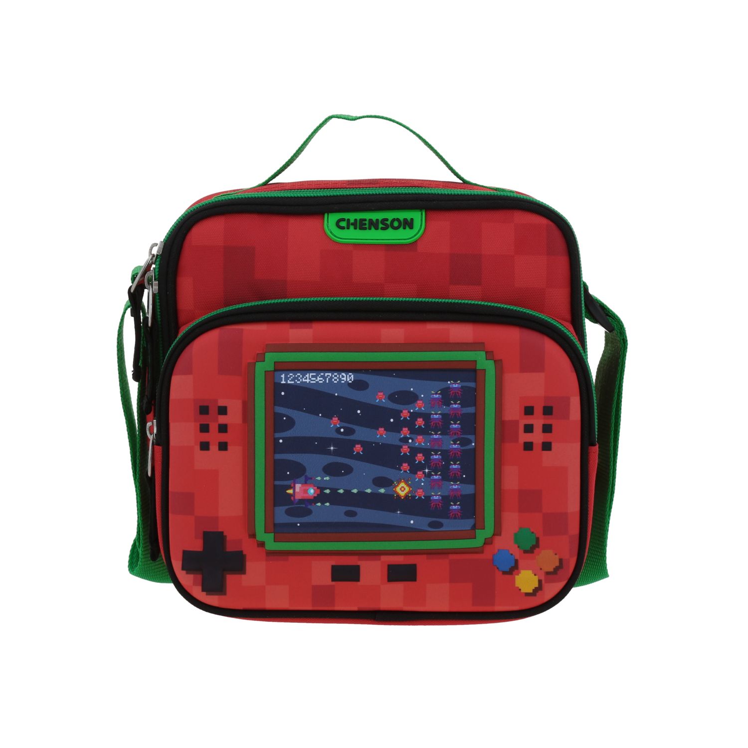 Lonchera Escolar Térmica Chenson Gamer Co70336-r Galaga
