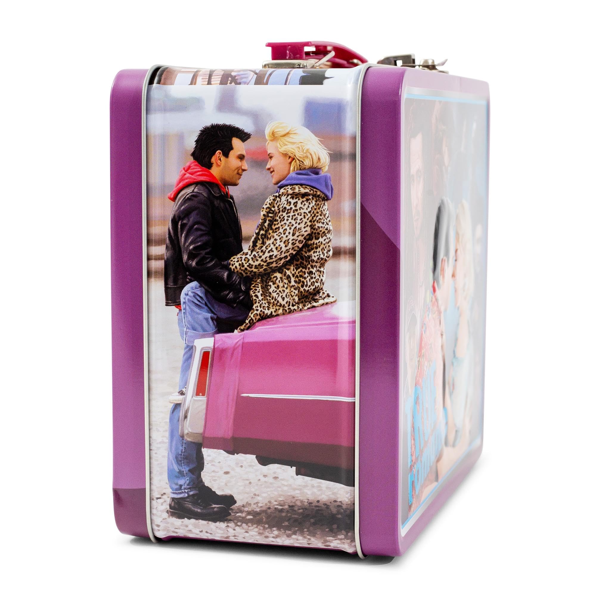 Foto 2 | Lonchera True Romance De Metal De Estilo Retro Con Asa - Venta Internacional.
