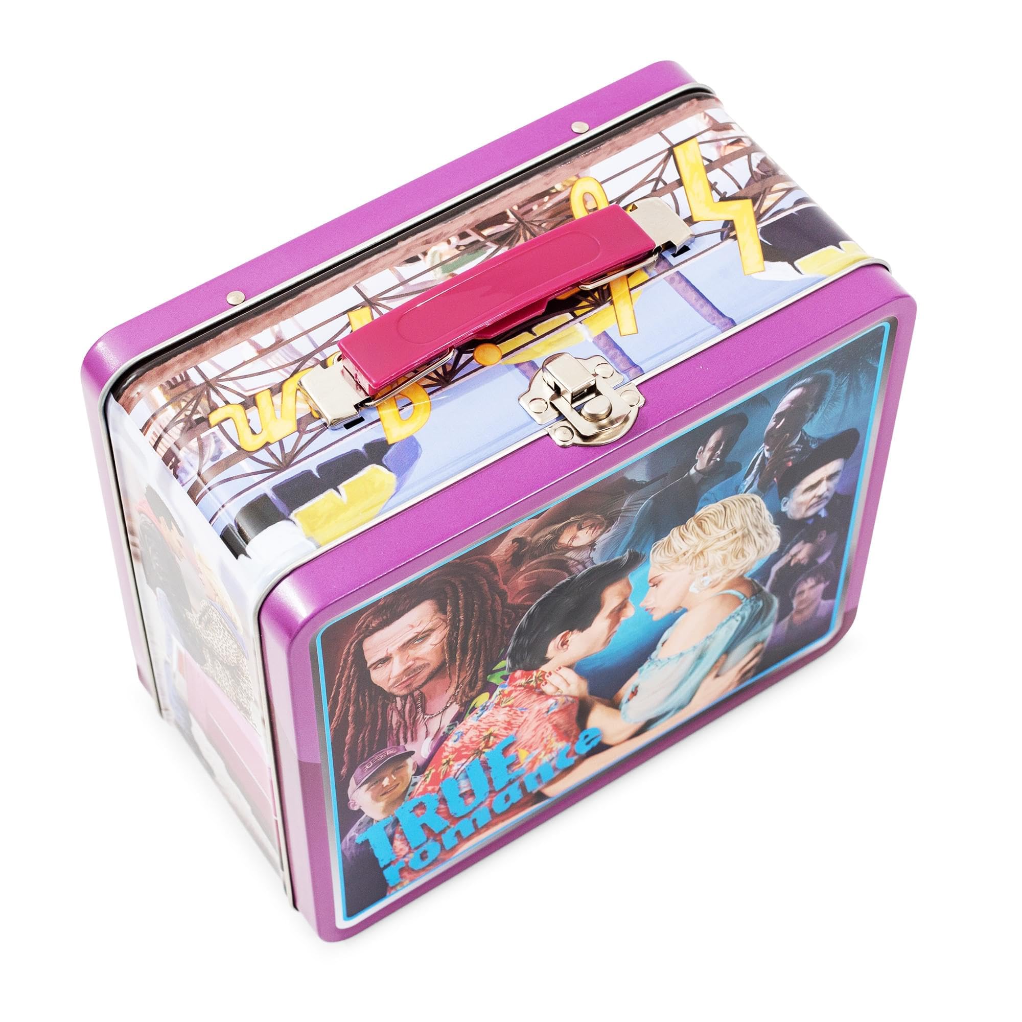 Foto 4 | Lonchera True Romance De Metal De Estilo Retro Con Asa - Venta Internacional.