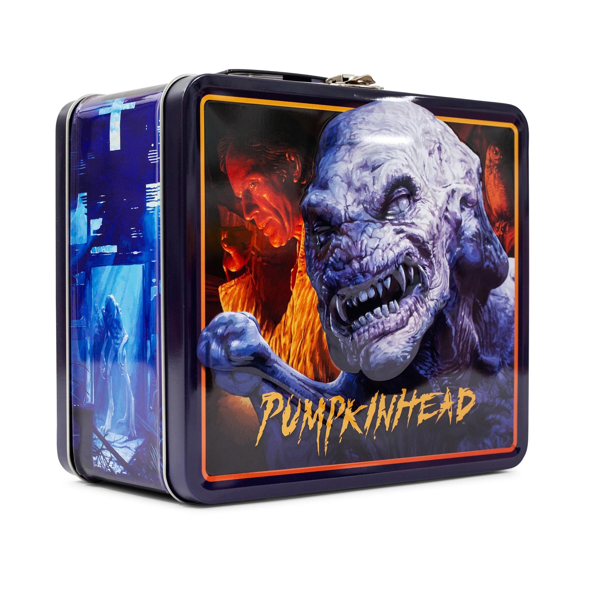 Foto 1 | Lonchera Toynk Pumpkinhead de Metal Estilo Retro - Venta Internacional