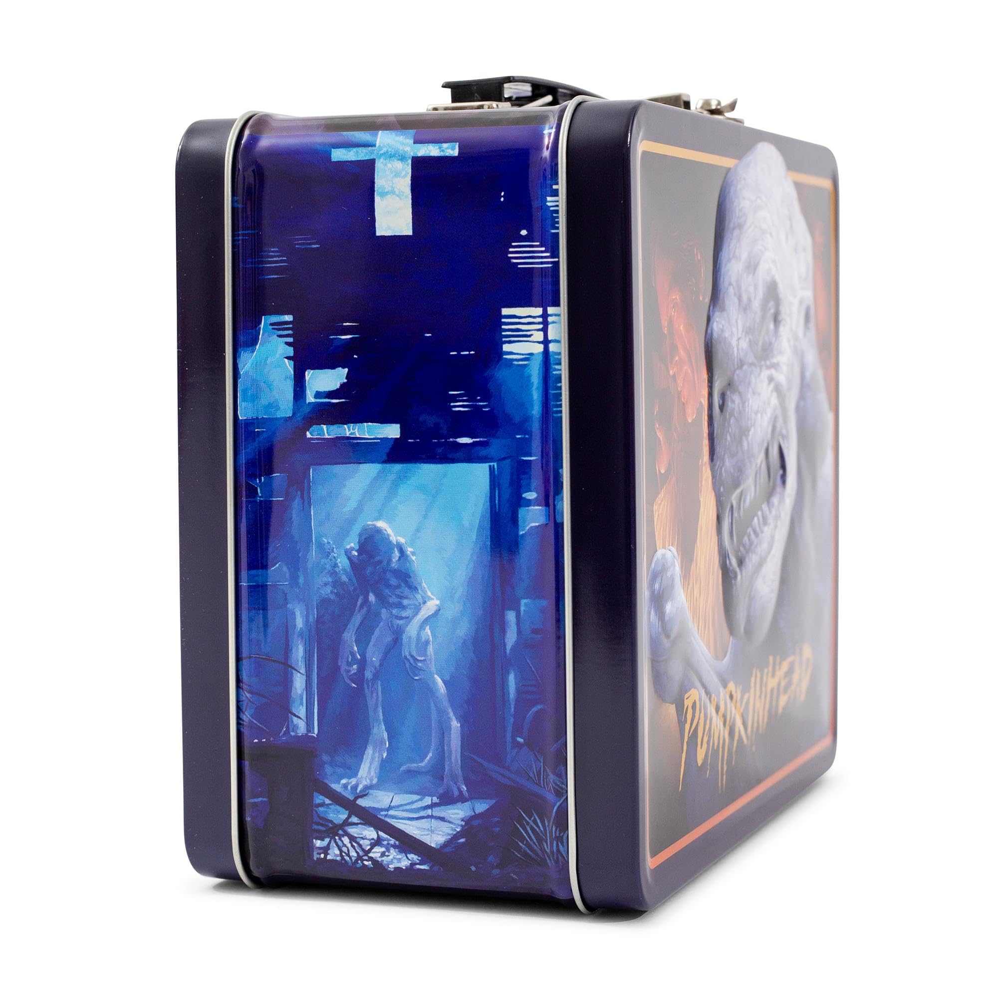 Foto 2 | Lonchera Toynk Pumpkinhead de Metal Estilo Retro - Venta Internacional