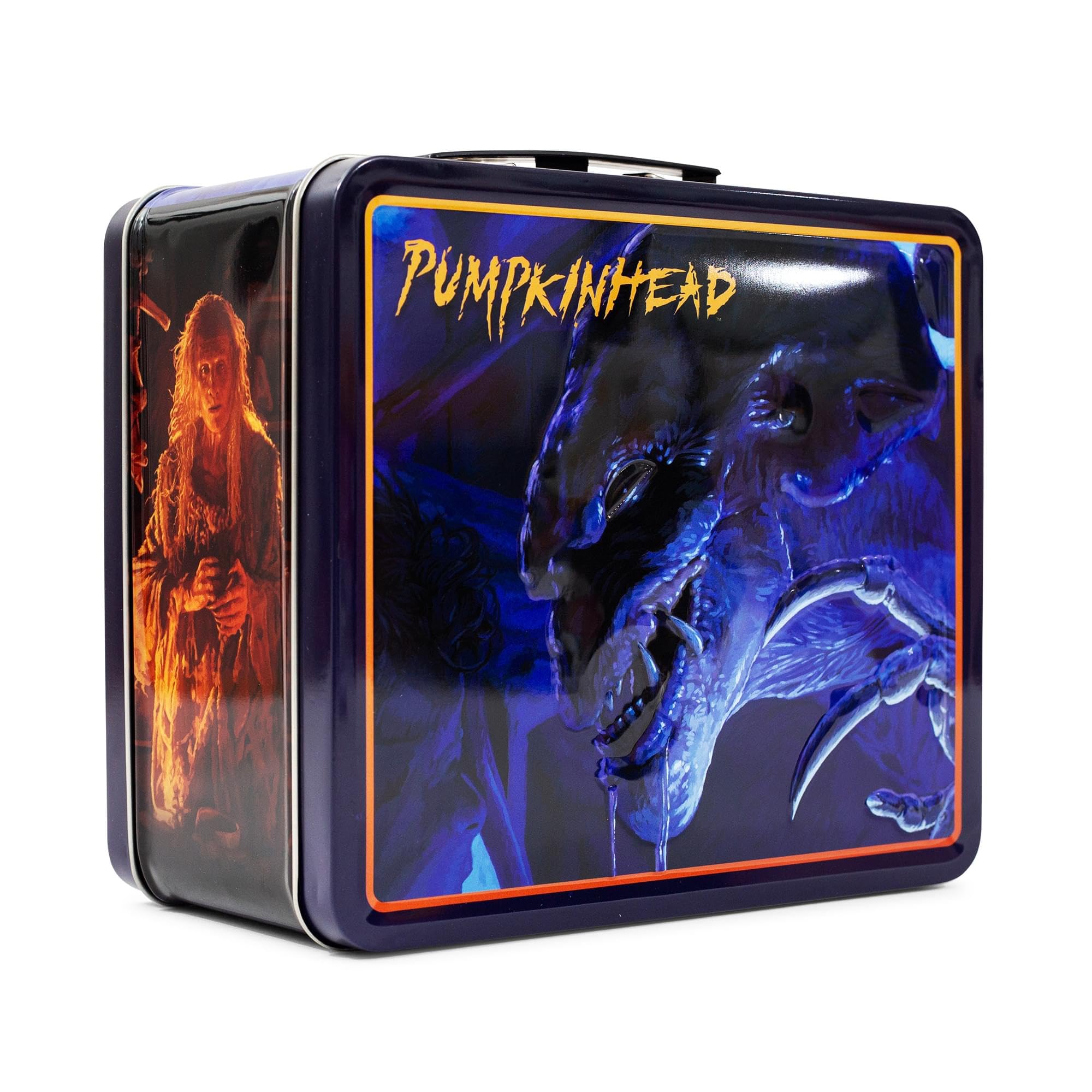 Foto 3 | Lonchera Toynk Pumpkinhead de Metal Estilo Retro - Venta Internacional