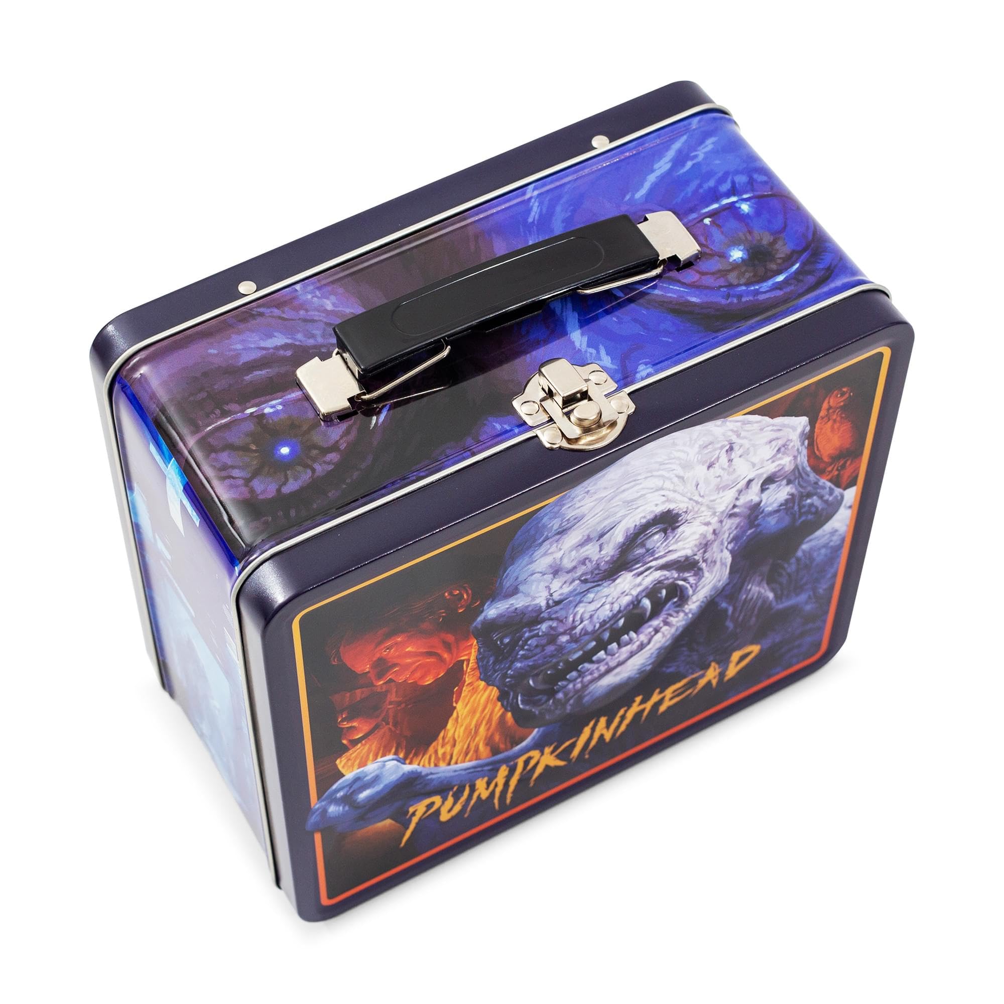 Foto 4 | Lonchera Toynk Pumpkinhead de Metal Estilo Retro - Venta Internacional