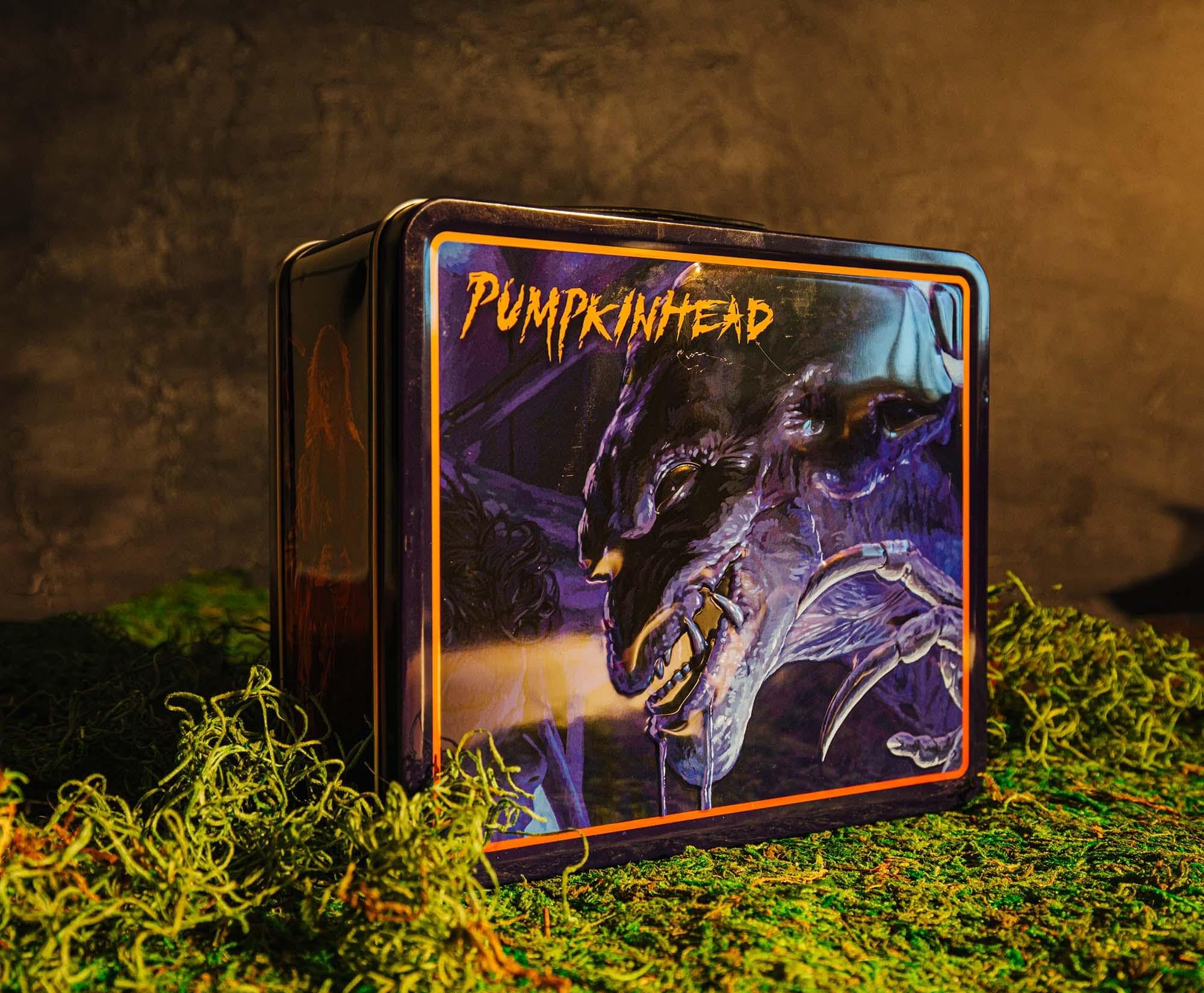 Foto 7 | Lonchera Toynk Pumpkinhead de Metal Estilo Retro - Venta Internacional
