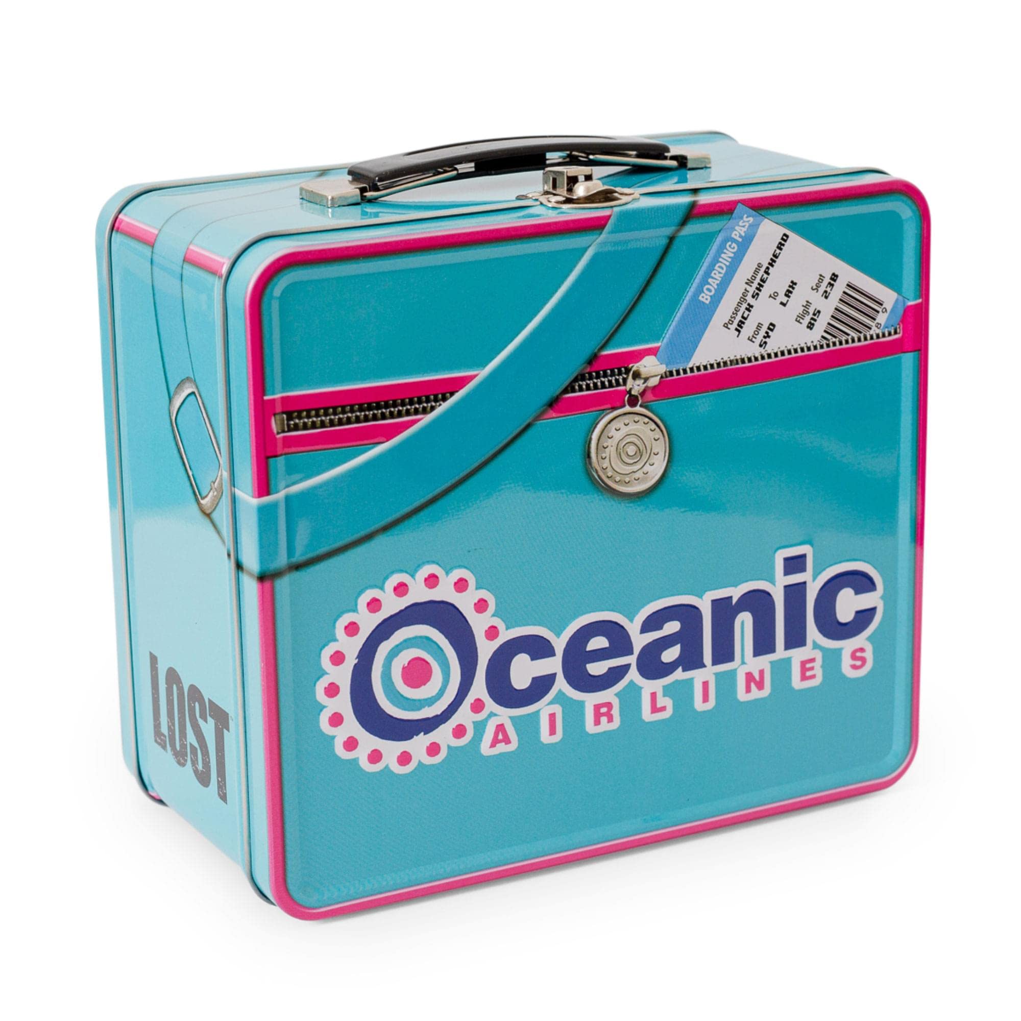 Foto 2 | Lonchera Toynk Lost Oceanic Airlines Lata Metálica - Venta Internacional