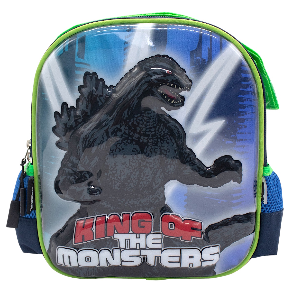 Foto 1 | Lonchera Térmica Escolar Licencia Godzilla Diseño 3d Color Marino