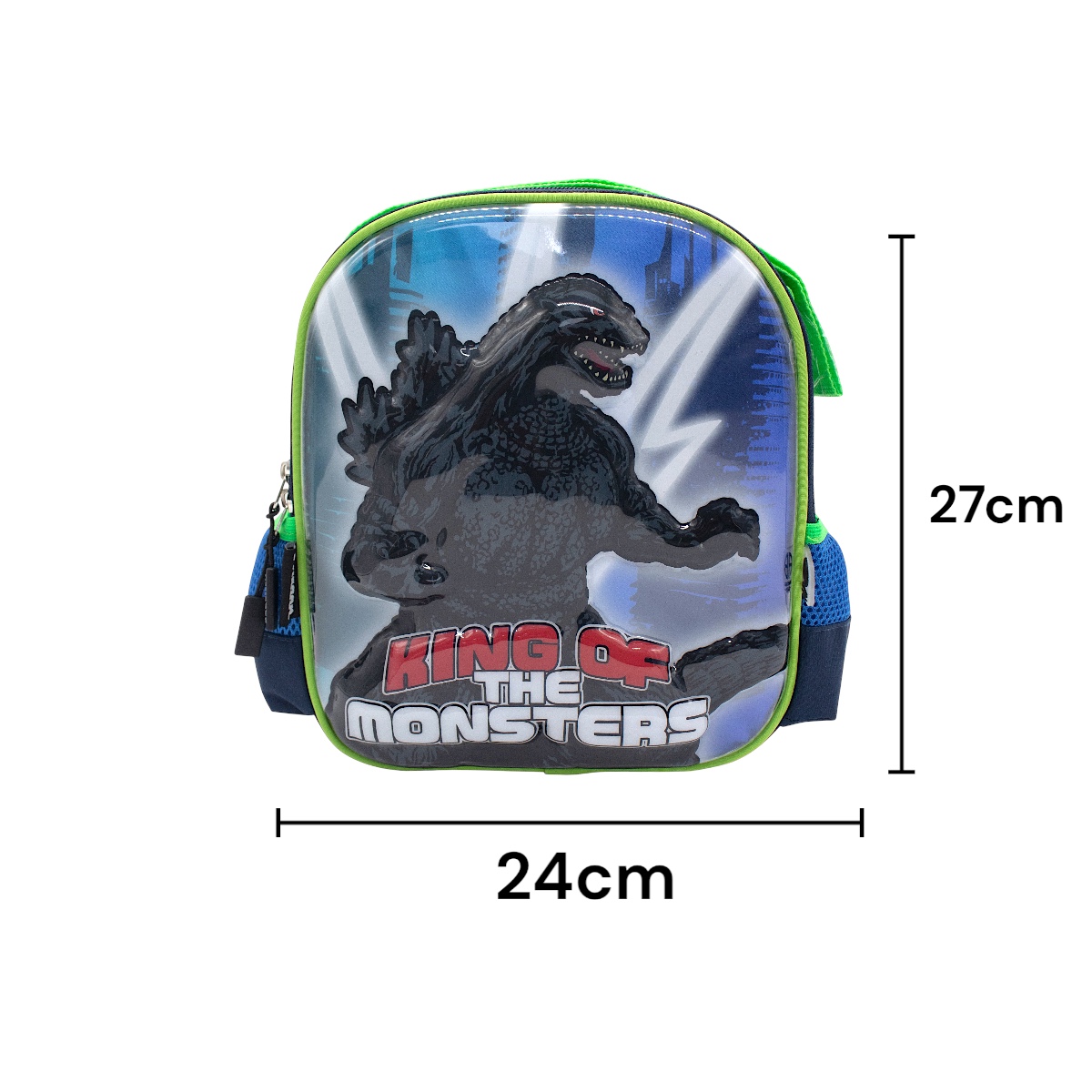 Foto 3 pulgar | Lonchera Térmica Escolar Licencia Godzilla Diseño 3d Color Marino