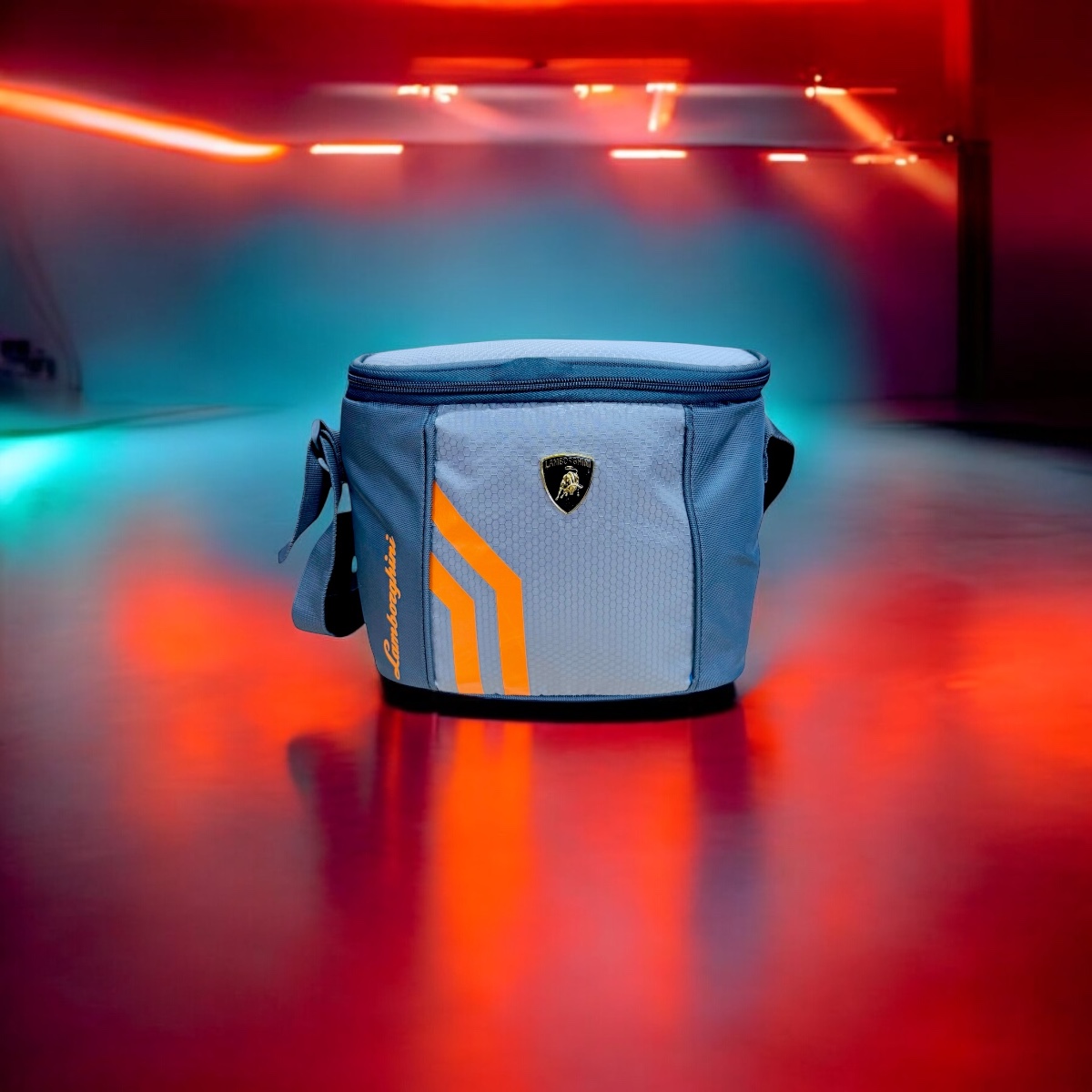 Foto 5 | Lonchera Térmica Lamborghini Gris