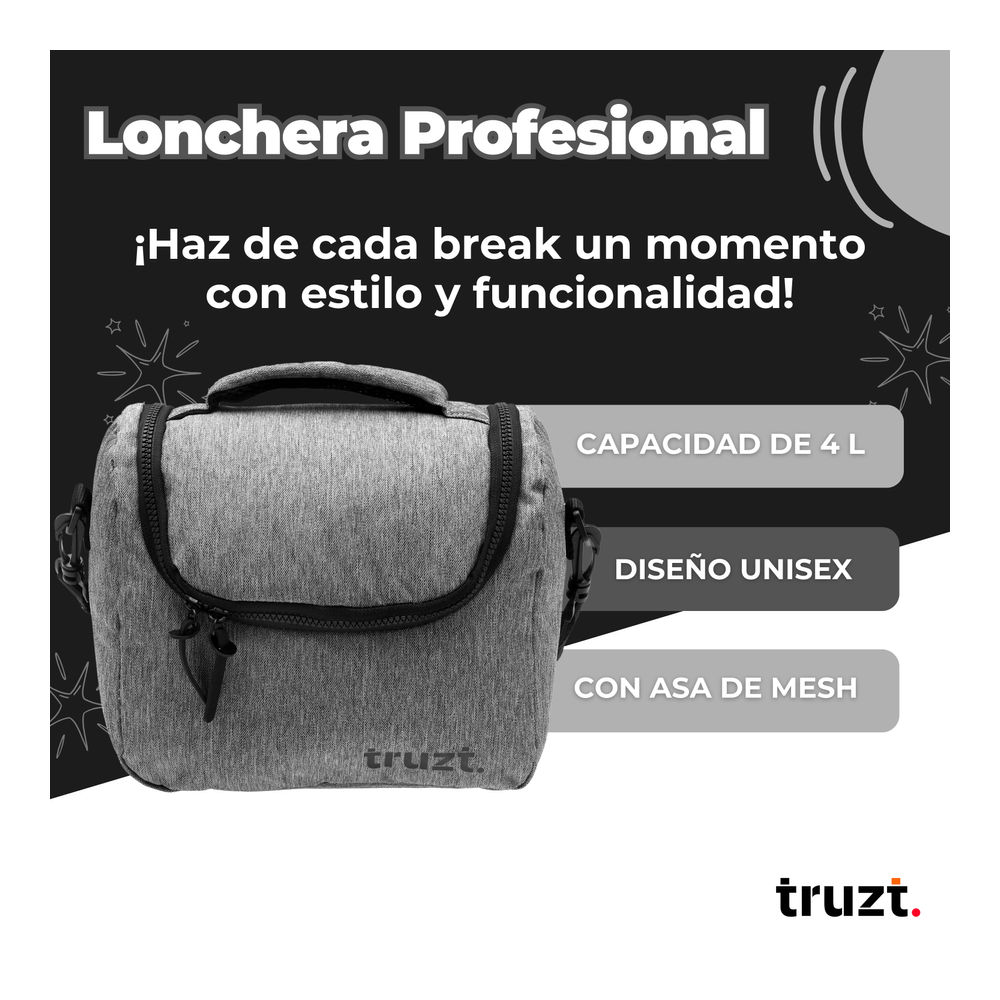 Foto 4 pulgar | Lonchera Profesional Truzt 4 L