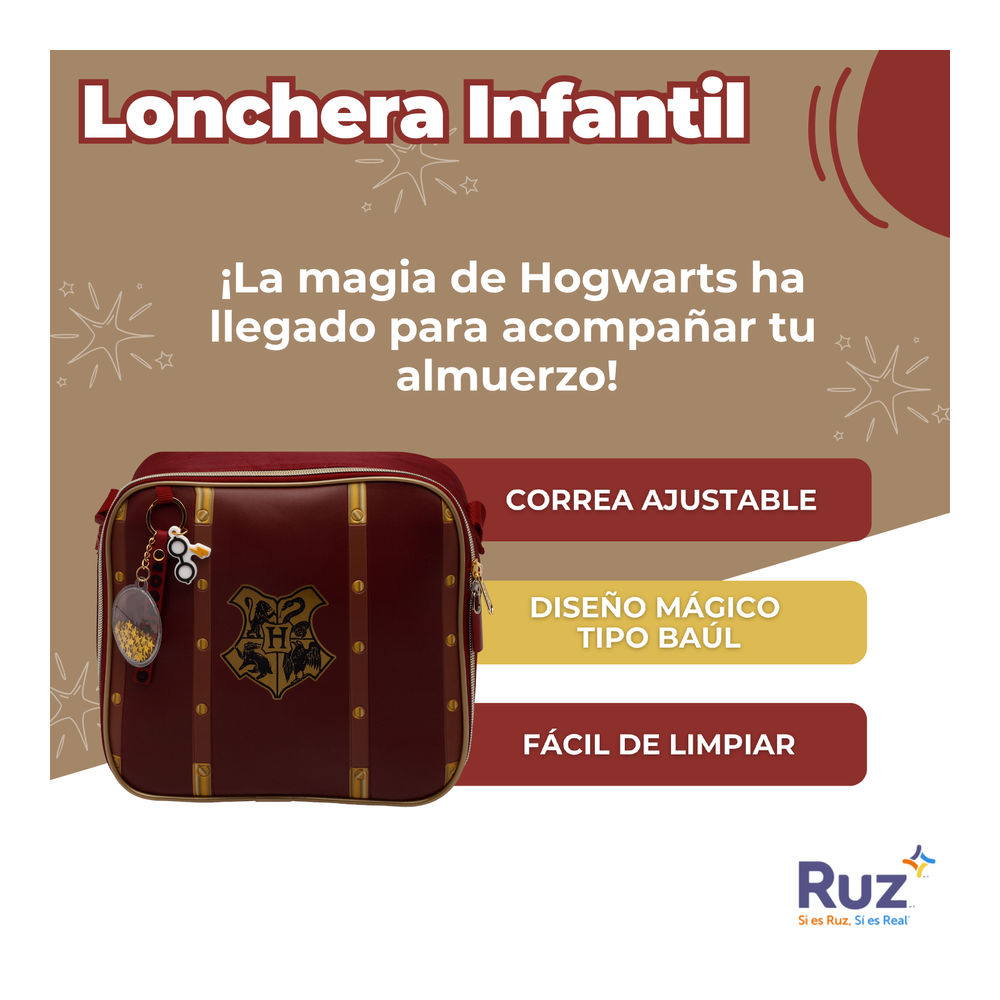 Foto 3 | Lonchera Juvenil Warner Bros Harry Potter 4 L